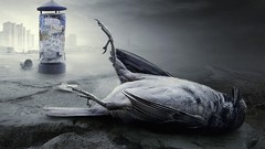 Gothic dead Birds horror