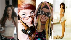 Gothic emo Megan Fox gothic dress