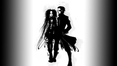 Gothic grayscale monochrome high