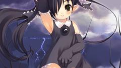 Gothic twintails gothic dress