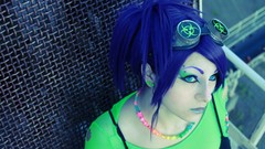 Gothic woman Abduction