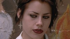 Gothic woman Celebrity Actress looking down Fairuza Balk