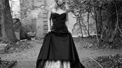 Gothic woman Celebrity monochrome Actress kate hudson