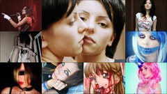 Gothic woman gore Yulia Volkova