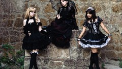 Gothic woman models