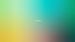 Gradient hello pastel multicolor minimalistic gradient 