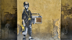 Graffiti banksy