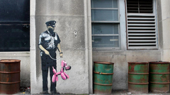 Graffiti banksy