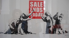 Graffiti banksy