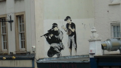 Graffiti banksy