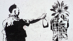 Graffiti banksy