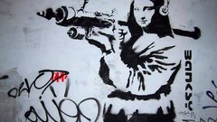 Graffiti banksy