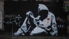 Graffiti banksy