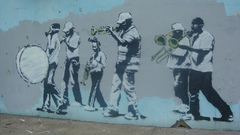 Graffiti banksy