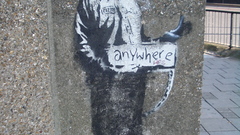 Graffiti banksy