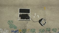 Graffiti banksy