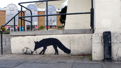 Graffiti banksy