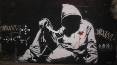 Graffiti banksy