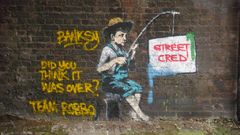 Graffiti banksy