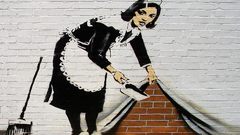 Graffiti banksy street art
