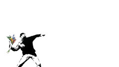 Graffiti banksy street art