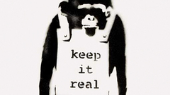 Graffiti banksy street art