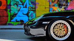 Graffiti cars Porsche