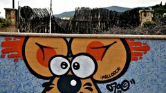 Graffiti Characters mice street art 0700 team Franek Mysza