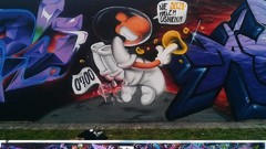 Graffiti Characters street art 0700 team Franek Mysza Kot 