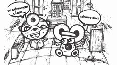 Graffiti Characters street art 0700 team Franek Mysza Kot 