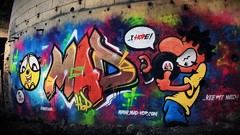 Graffiti Characters street art 0700 team Franek Mysza Kot 