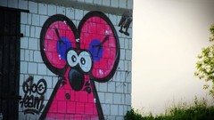 Graffiti Characters street art 0700 team Franek Mysza Kot 