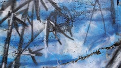 Graffiti concrete