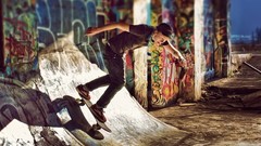 Graffiti Cube skating skateboards wall painting