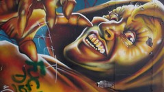 Graffiti devil street art
