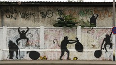 Graffiti digital art street art