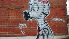 Graffiti gas masks