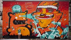 Graffiti Mars urban traditional art street art