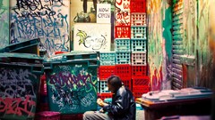 Graffiti Melbourne urban