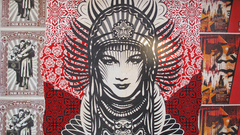 Graffiti obey Shepard Fairey