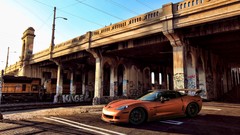 Graffiti orange tuning cars wheels Speed vehicles racing sports 
