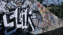 Graffiti paint artwork