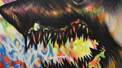 Graffiti Sharks street art