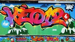 Graffiti street art Ket124