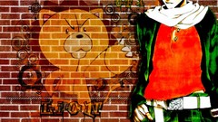 Graffiti sunglasses bleach kurosaki ichigo brick wall Kon