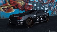 Graffiti tuning cars wheels Camaro transportation vehicles 