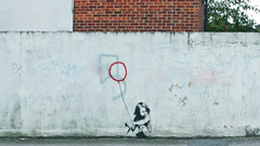 Graffiti urban banksy street