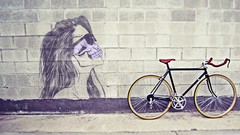 Graffiti woman drawings skulls long hair illustrations 