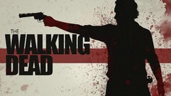 Grain police blood TV shows execution the walking dead Rick 