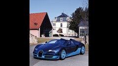 Grand bugatti veyron blue cars